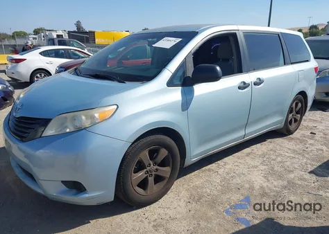 2015 Toyota Sienna L 7 Passenger from USA, damaged, VIN 5TDZK3DC9FS541075